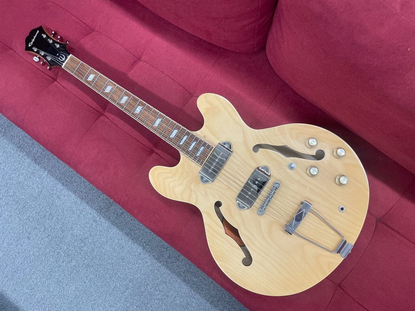 Epiphone Casino Reissue with Pau Ferro Fretboard 2019 - Natural