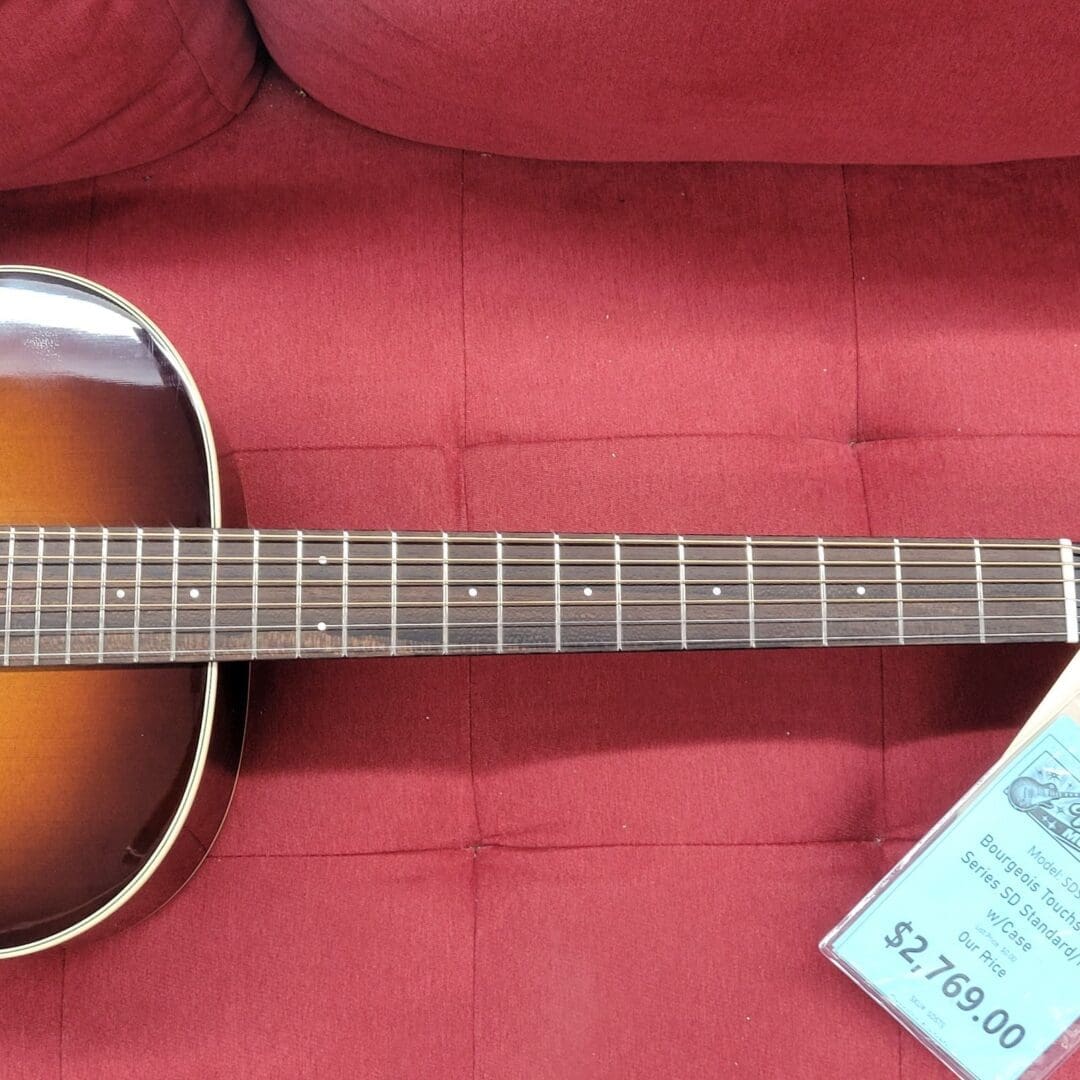 Bourgeois Touchstone Series Slope Dreadnought Standard - Vintage Sunburst - Image 9