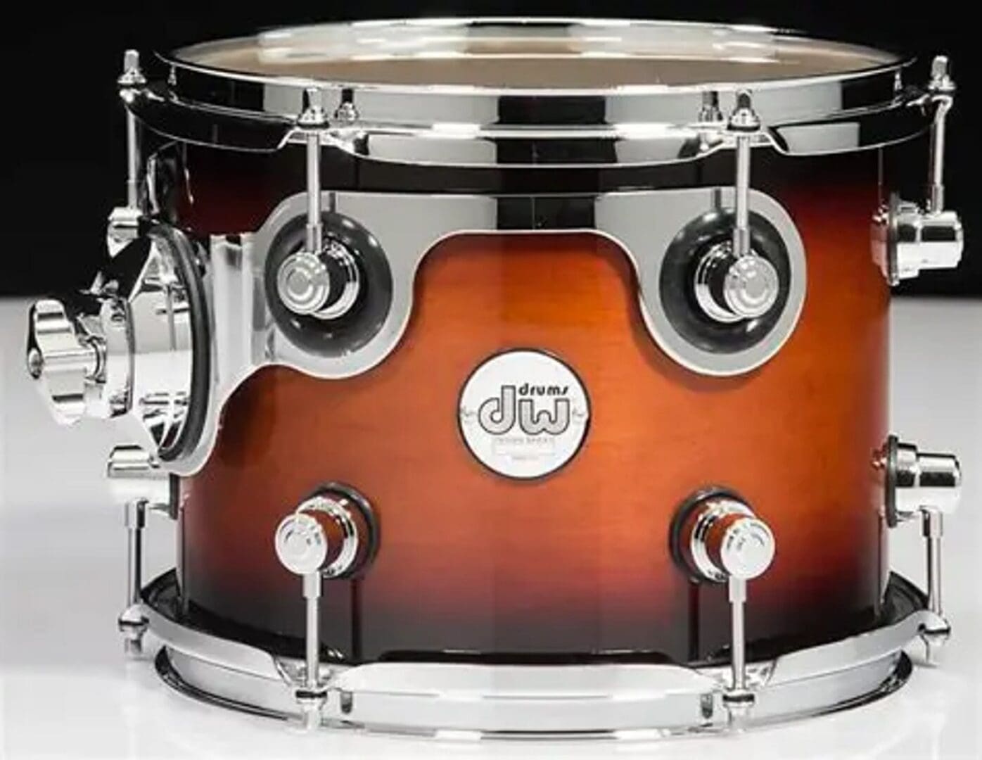 DW Design Series 5pc Shell Pack 8x10/9x12/14x16/18x22/5.5x14" - Tobacco Burst Open Box - Image 3