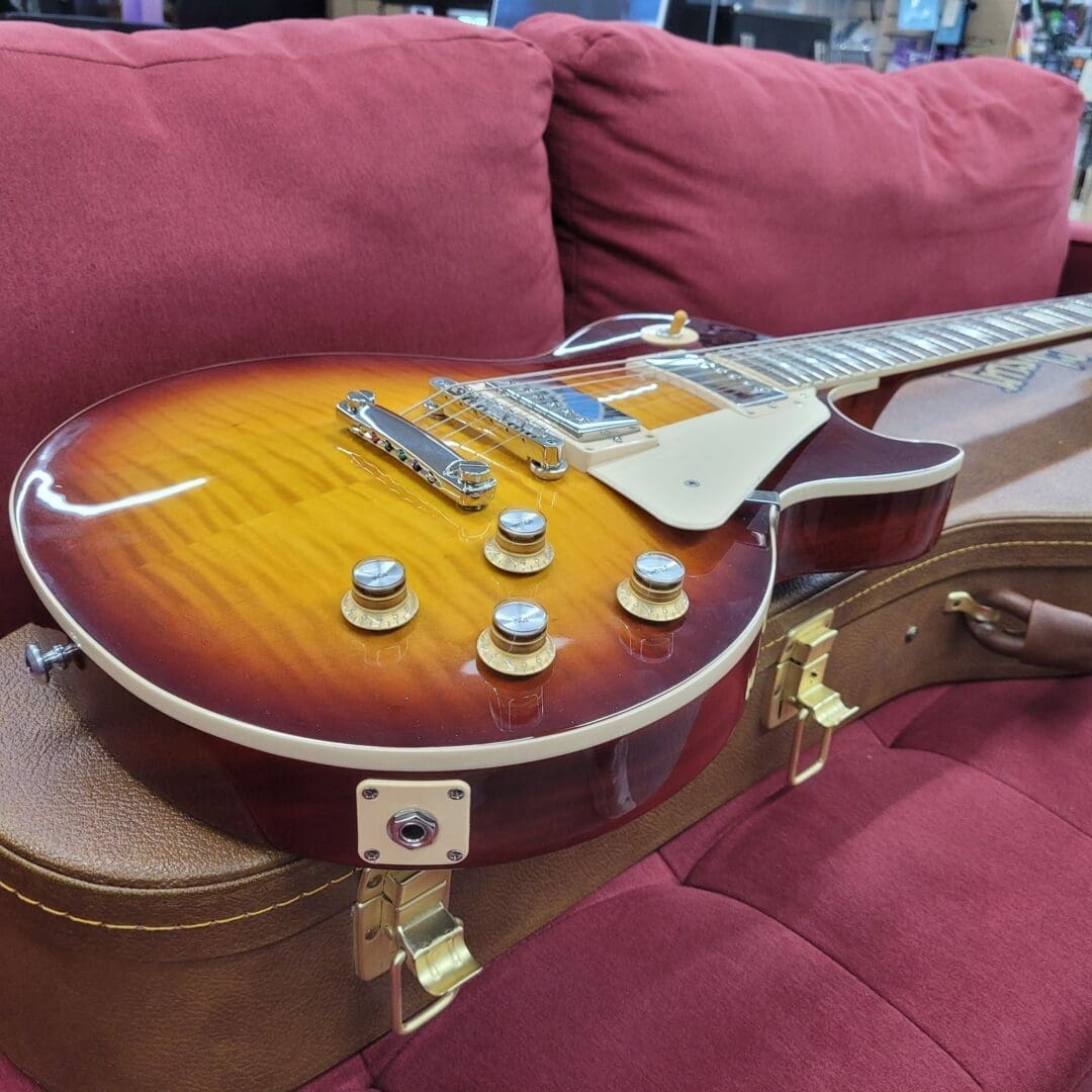 Gibson Les Paul Standard '60s AAA Flame Top 2021 - Bourbon Burst - Image 16
