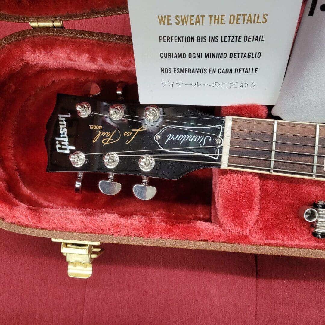 Gibson Les Paul Standard '60s AAA Flame Top 2021 - Bourbon Burst - Image 7