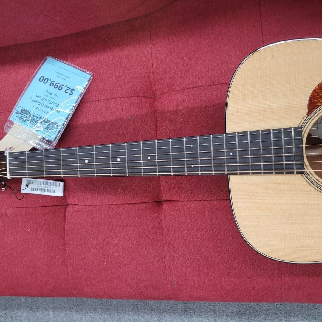 Bourgeois Country Boy Dreadnought Touchstone Series 2026 - Natural - Image 7
