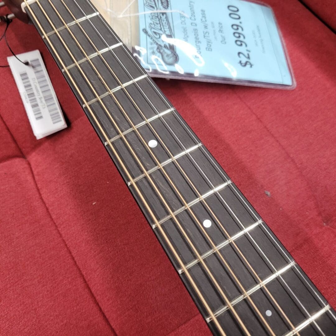 Bourgeois Country Boy Dreadnought Touchstone Series 2026 - Natural - Image 12