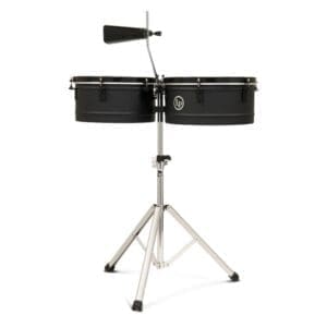 Latin Percussion City Series 13″ & 14″ Timbales - Black