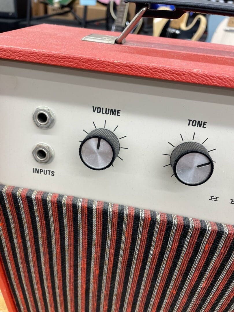 Heathkit Jr Model JK-37 Guitar Combo Amp 60's - Red - Image 11