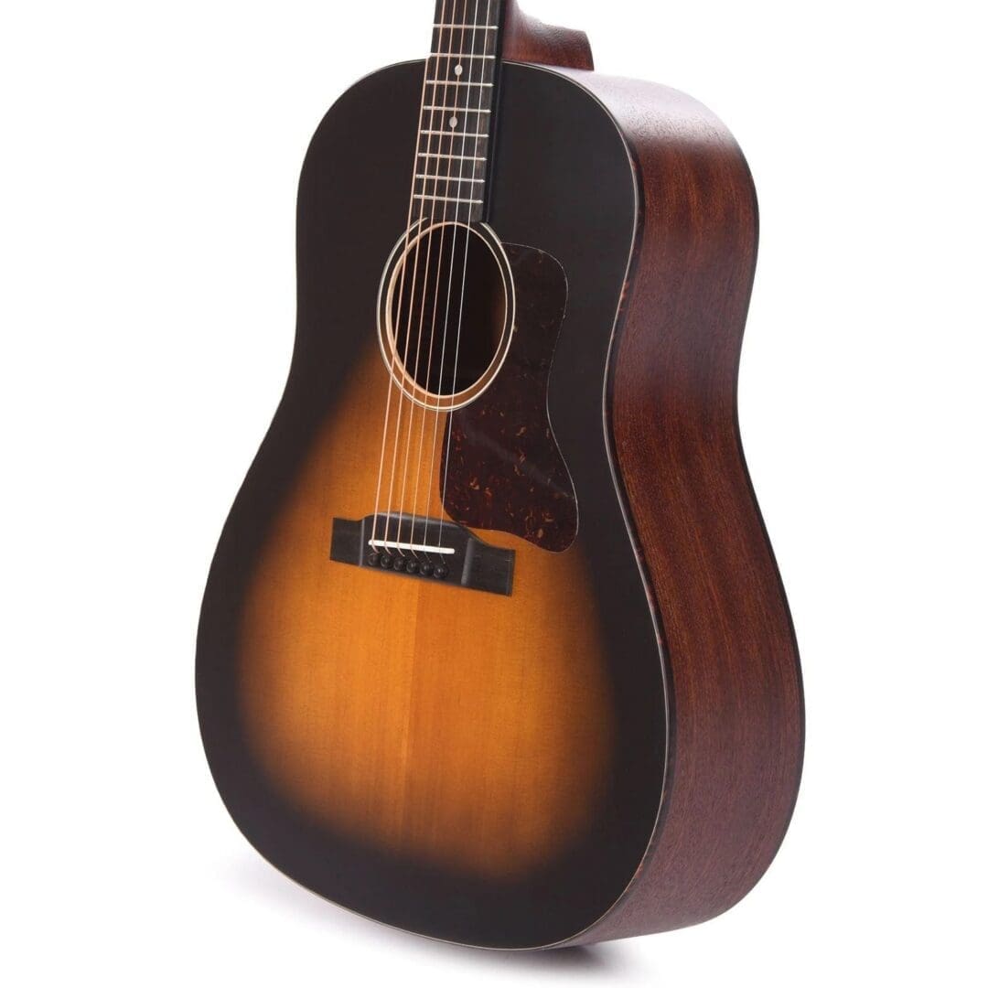 Eastman E1SS Slope Shoulder Acoustic With Bag - Sunburst - Image 4
