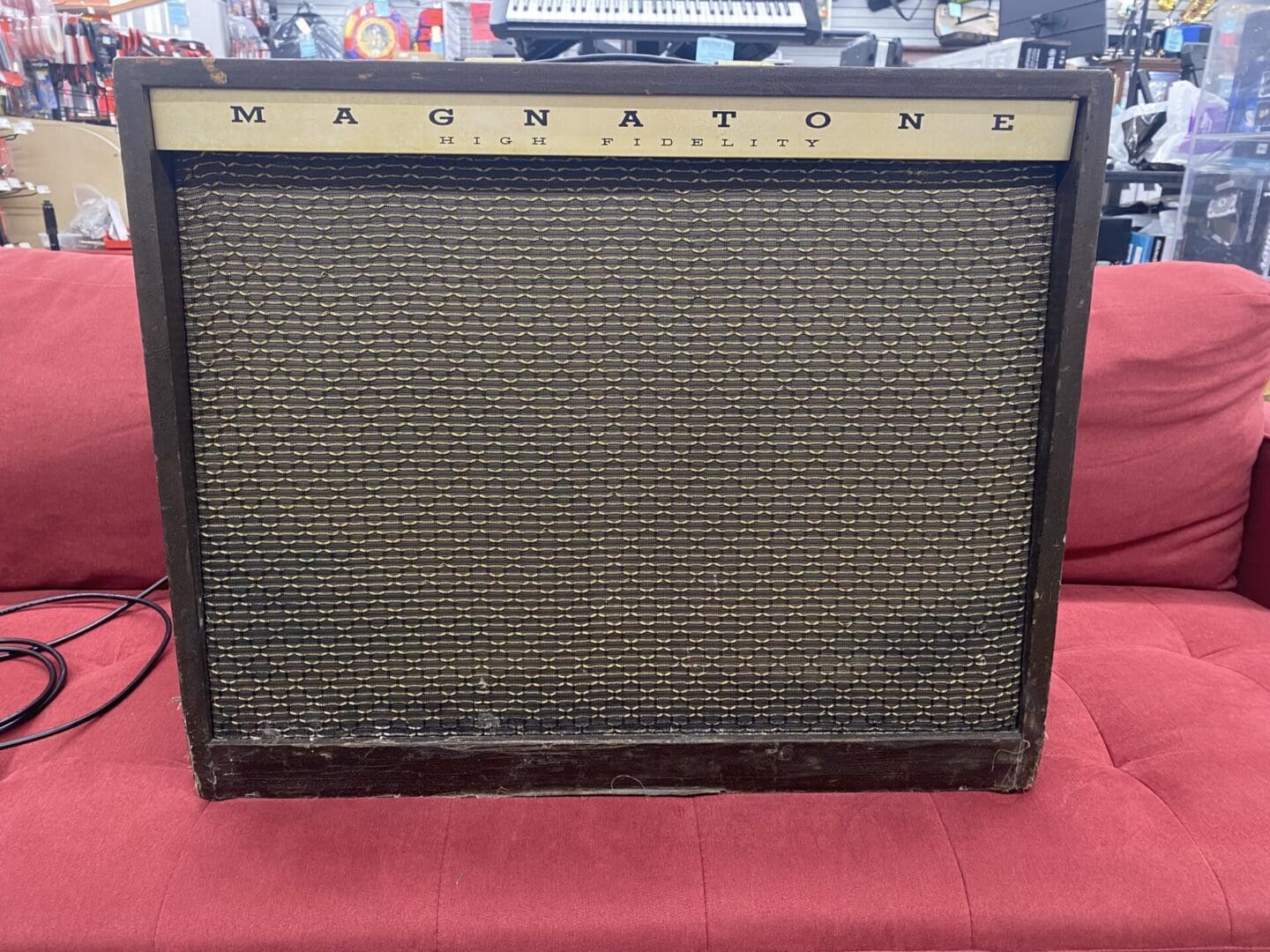 Magnatone Custom 460 Tube Combo Amp 2x12 + (2) 5x7 1962 - Fully Serviced