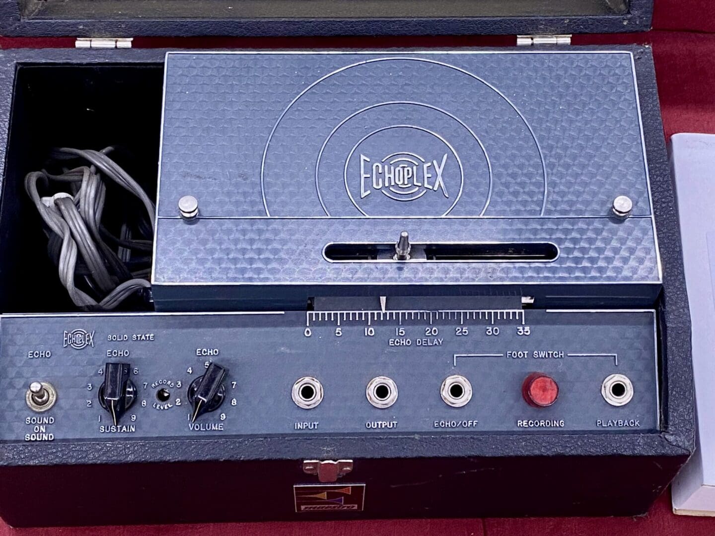 Maestro Echoplex Ep-3 Vintage Solid State Delay Unit 1970's Fully Serviced - Image 4
