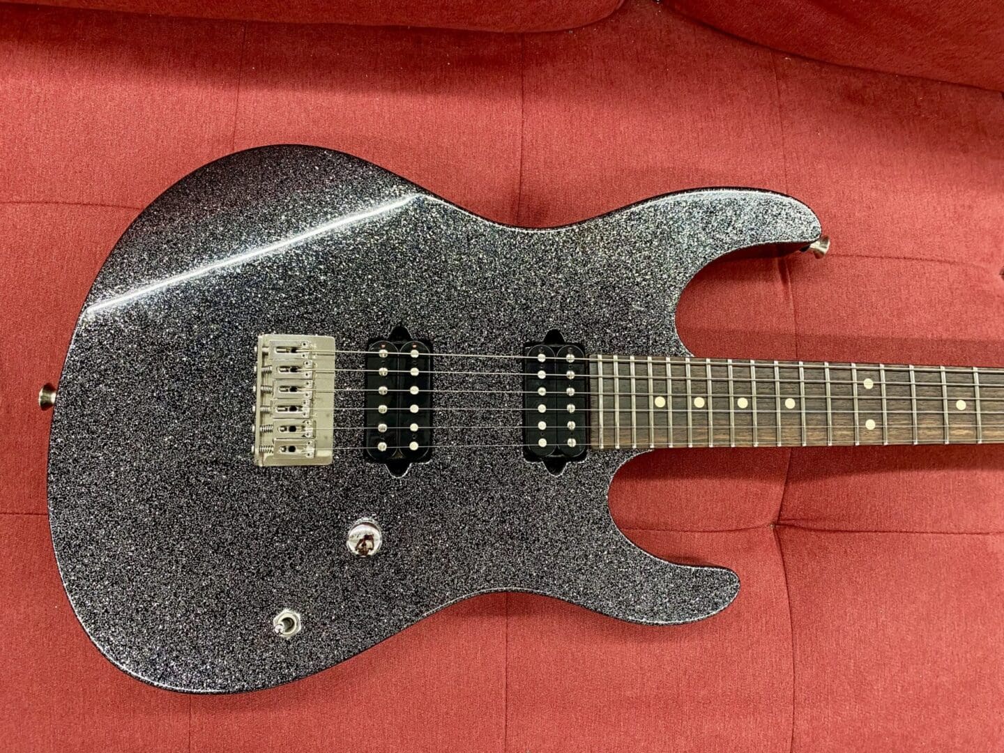 Suhr Modern Electric Guitar 2015 - Graphite Metallic w/ G&G Case - Image 3