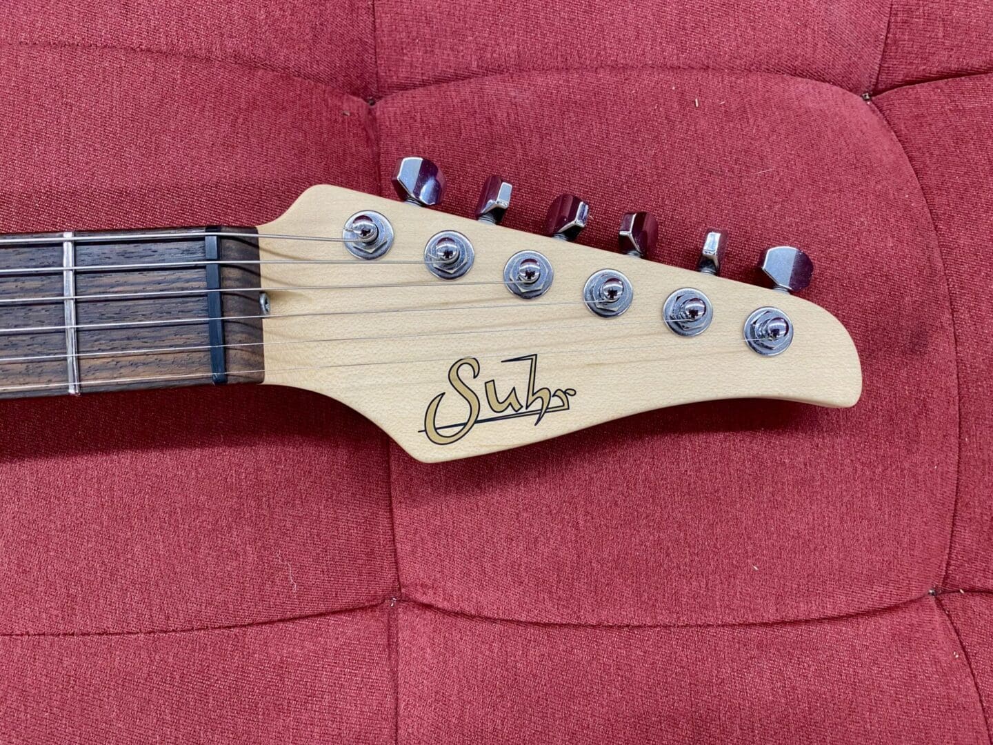 Suhr Modern Electric Guitar 2015 - Graphite Metallic w/ G&G Case - Image 7