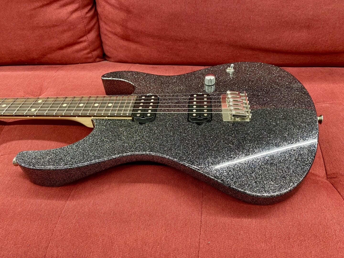 Suhr Modern Electric Guitar 2015 - Graphite Metallic w/ G&G Case - Image 11