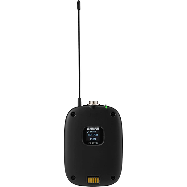 Shure SLXD14+/85M Wireless Lavalier Microphone System - Band G57 - Image 9