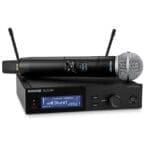 Shure SLXD24+/SM58 Digital Wireless Handheld Microphone System – Band G57