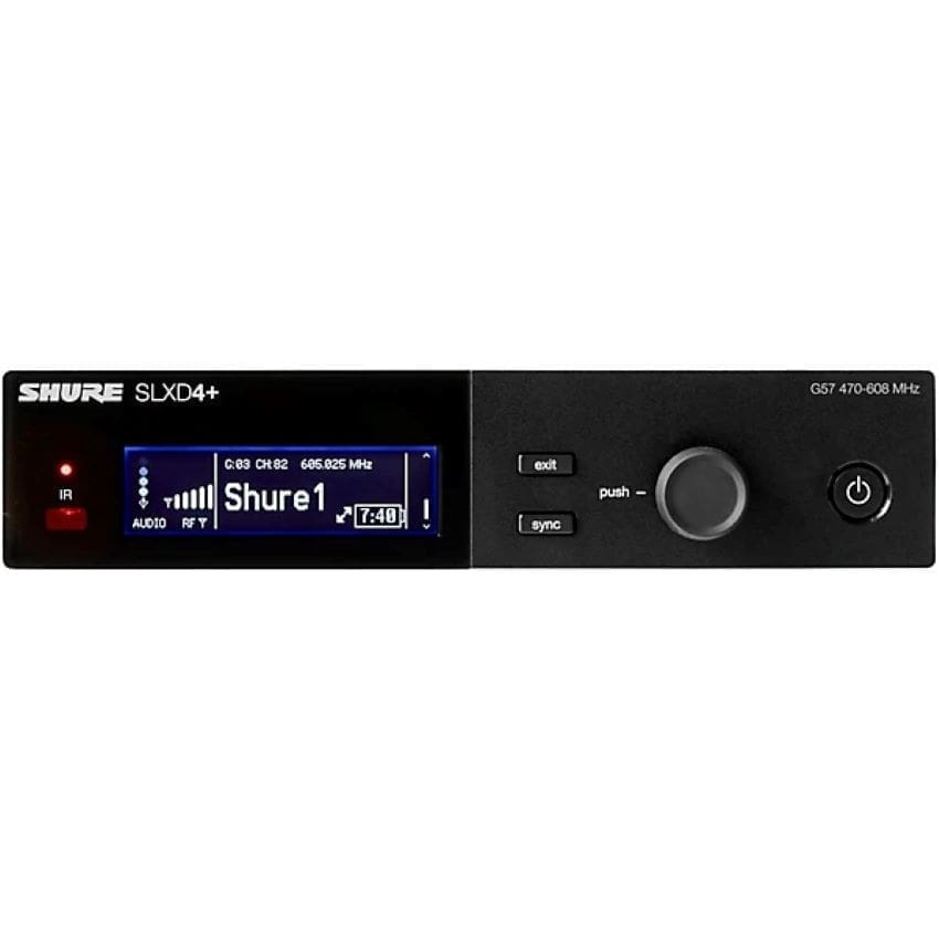 Shure SLXD24+/SM58 Digital Wireless Handheld Microphone System - Band G57 - Image 8