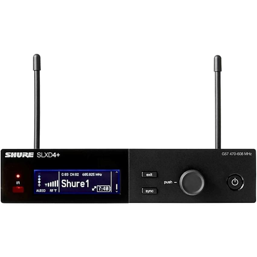 Shure SLXD24+/SM58 Digital Wireless Handheld Microphone System - Band G57 - Image 7