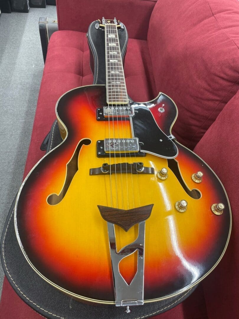 Univox Pro ES-175 Copy - Sunburst w/ Case - Image 5
