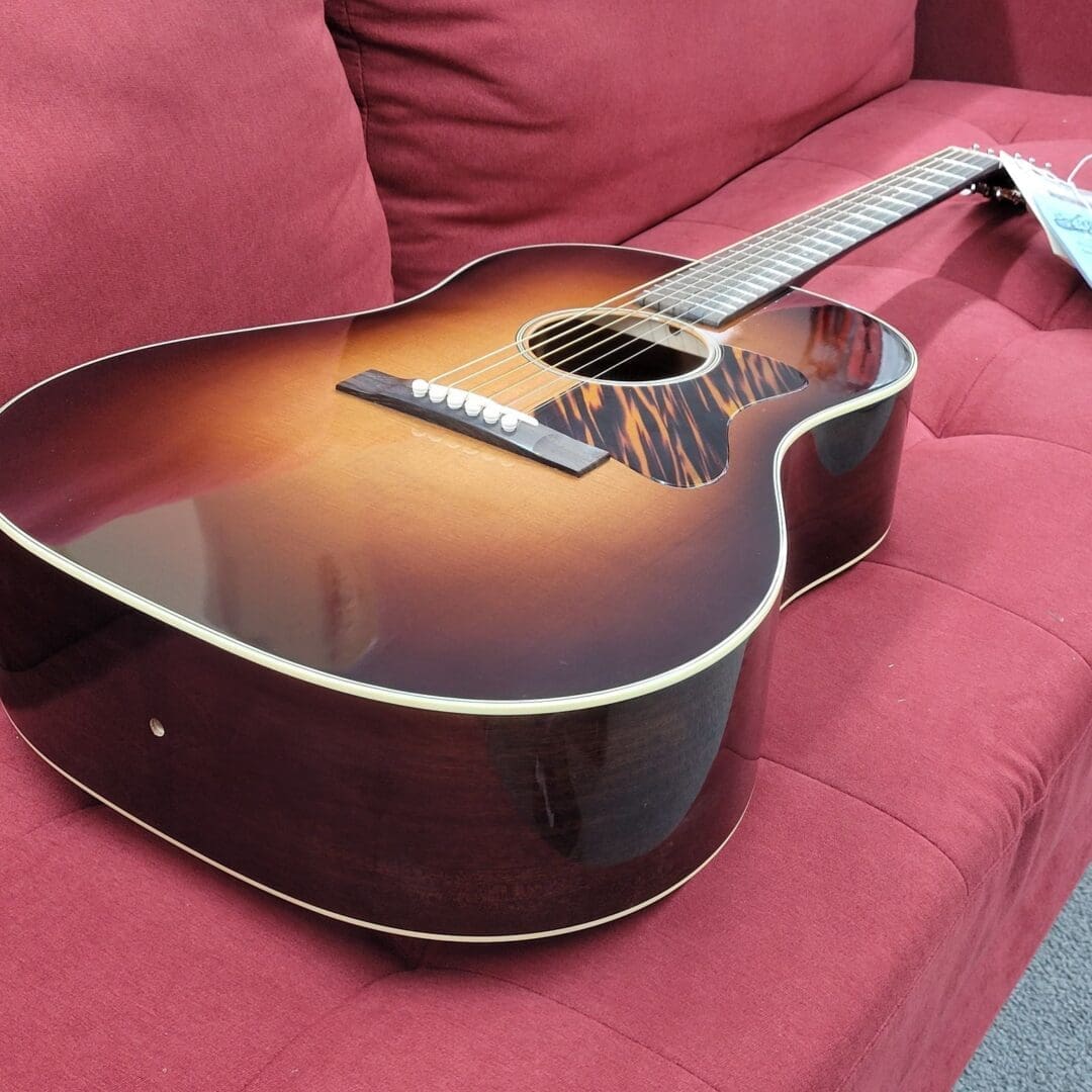 Bourgeois Touchstone Series Slope Dreadnought Standard - Vintage Sunburst - Image 6