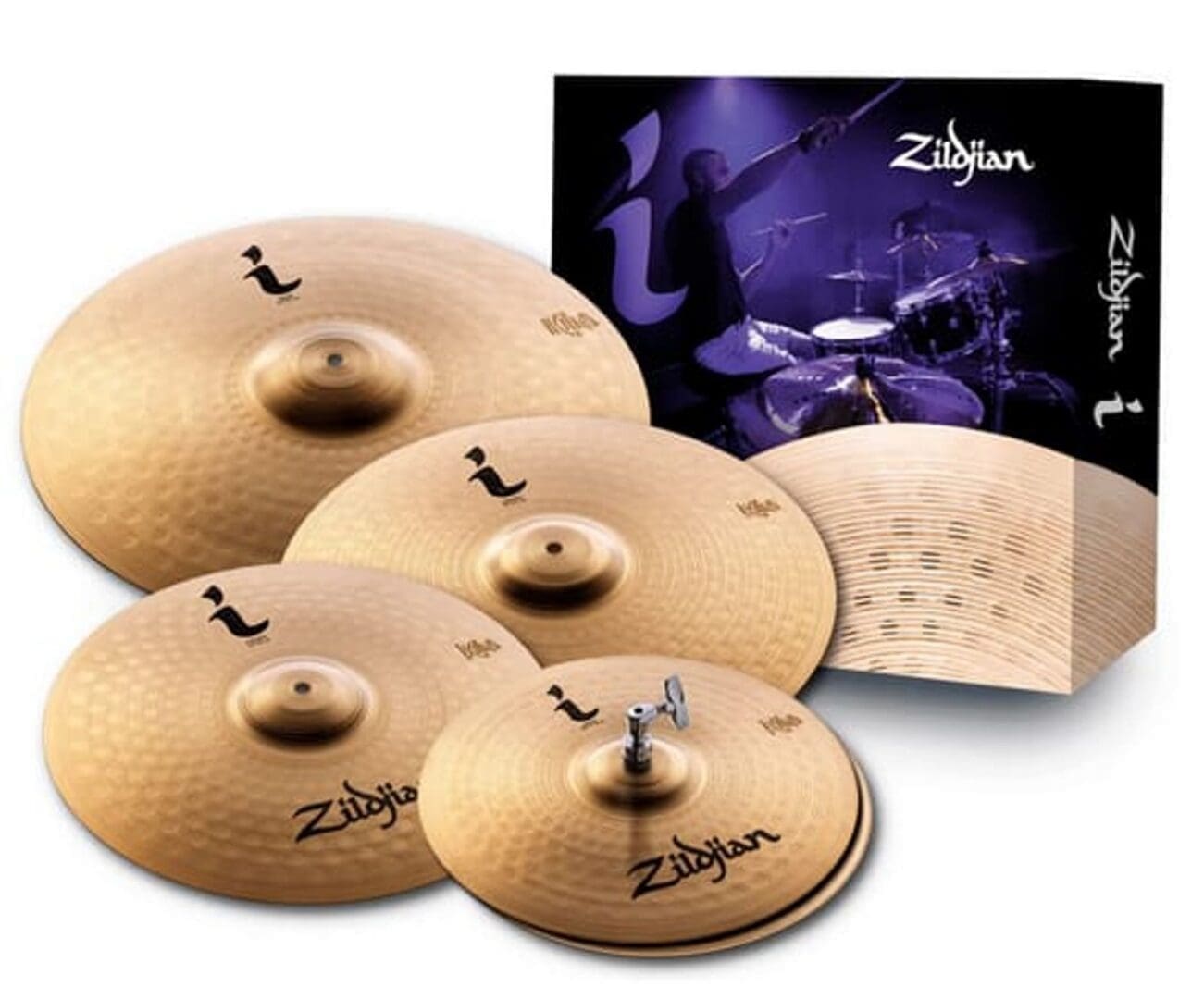 Zildjian I Family Pro Gig Box Set 14/16/18/20" Cymbal Pack - Traditional