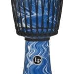 Latin Percussion Circle 10″ Djembe – Blue Marble