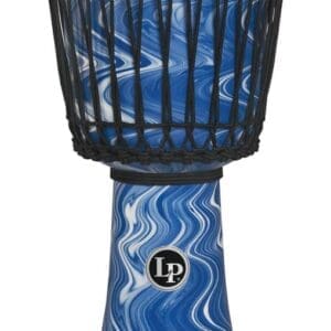 Latin Percussion Circle 10″ Djembe - Blue Marble