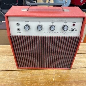 Heathkit Jr Model JK-37 Guitar Combo Amp 60's - Red