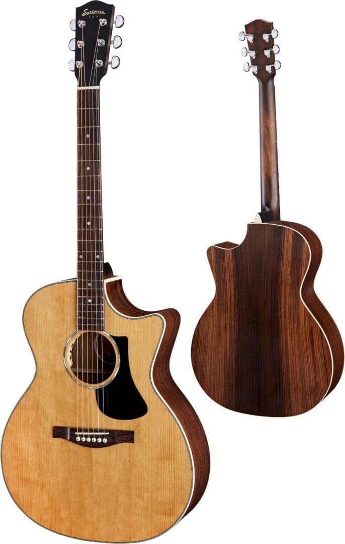 Eastman PCH2-GACE Thermo-Cured Sitka/Rosewood Grand Auditorium - Natural - Image 2