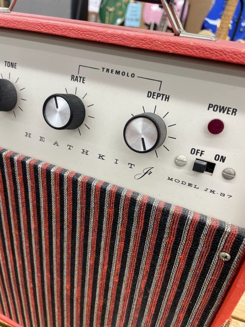 Heathkit Jr Model JK-37 Guitar Combo Amp 60's - Red - Image 10