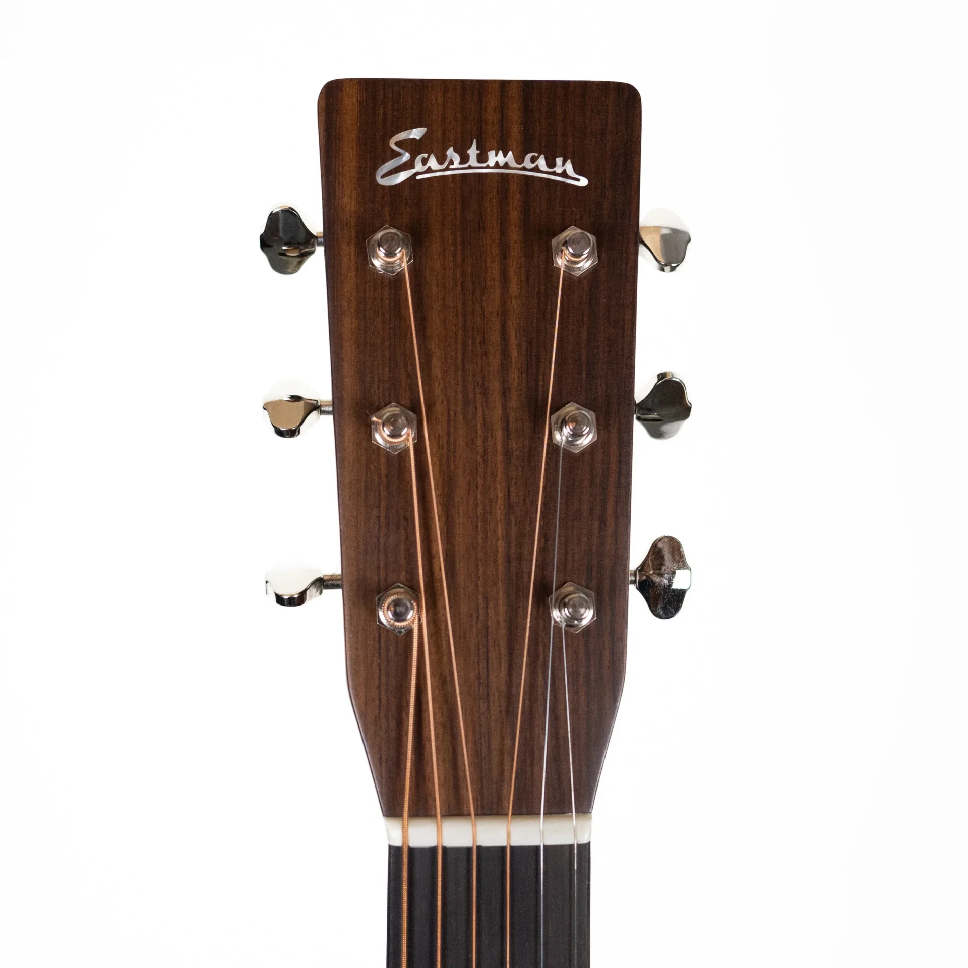 Eastman E8OM-TC Acoustic Guitar - Natural Thermo Cure w/ Case - Image 5