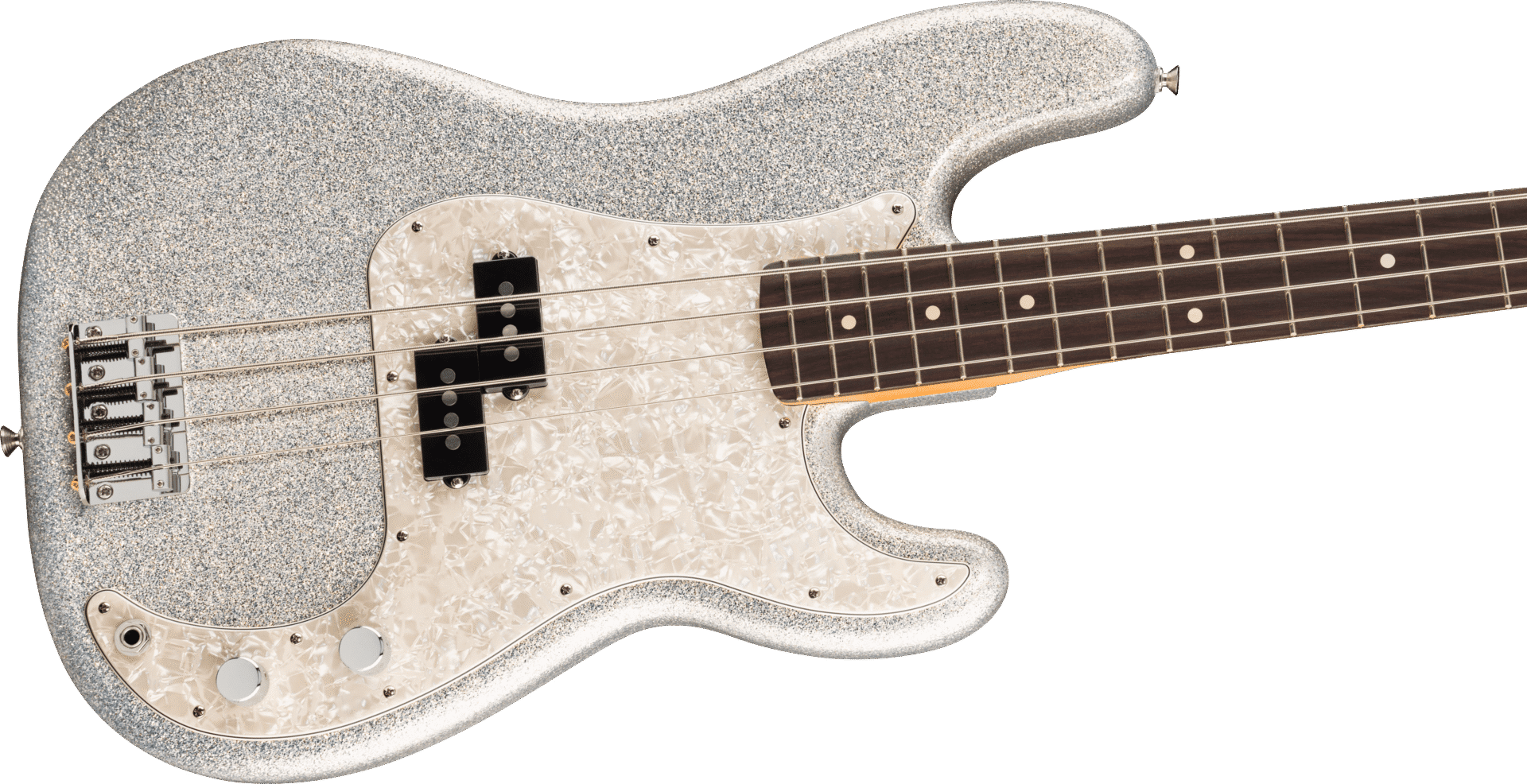Fender 75th Anniversary Player II Sparkle Precision Bass - Diamond Dust Sparkle