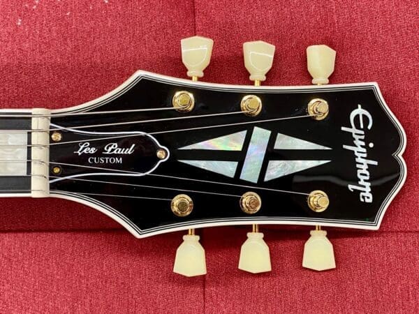 Epiphone Les Paul Custom P-90 Electric Guitar 2023 - Ebony