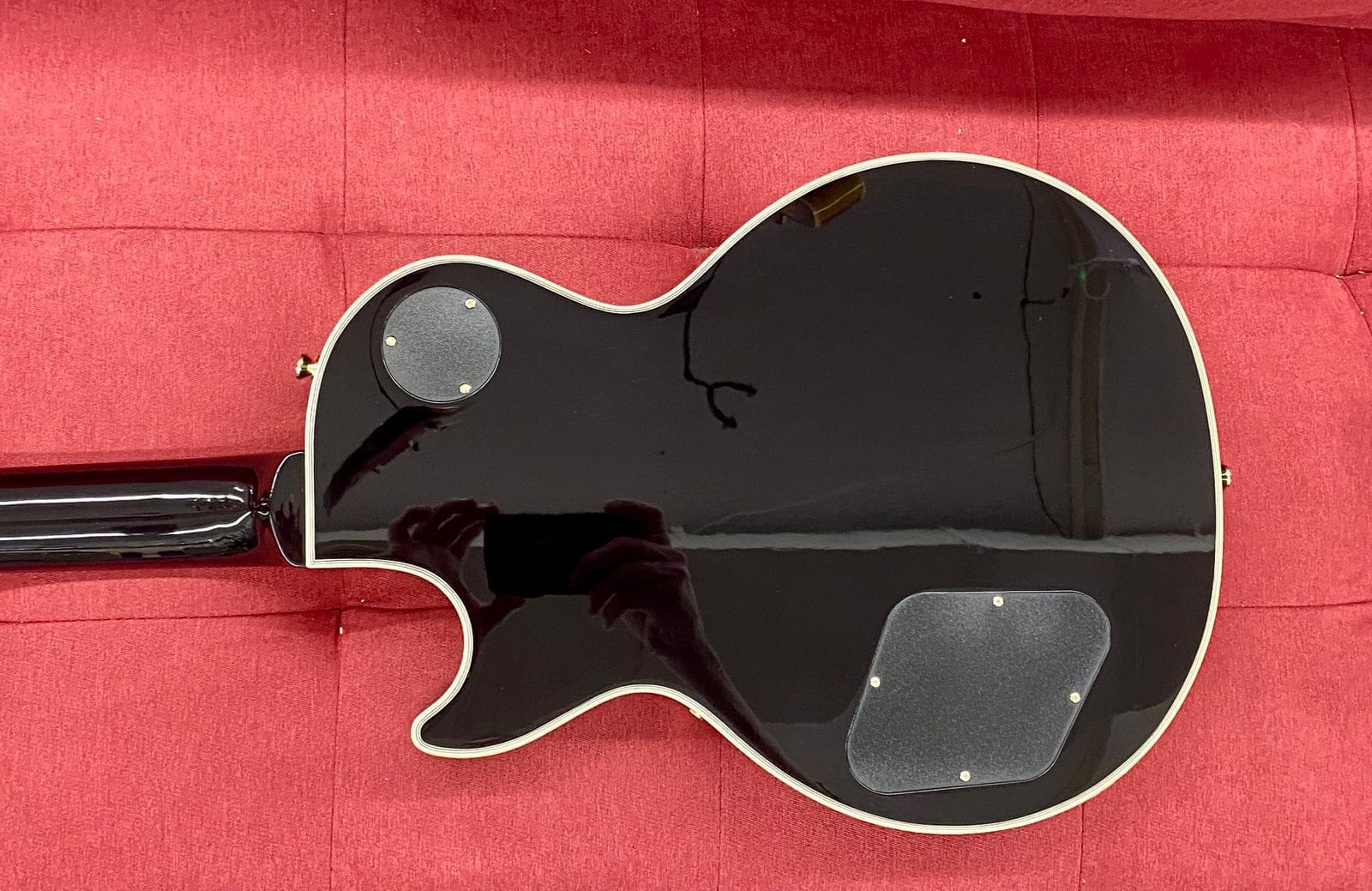 Epiphone Les Paul Custom P-90 Electric Guitar 2023 - Ebony - Image 12