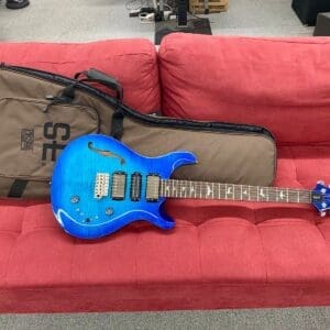 PRS SE Special Semi-Hollow Electric Guitar - Lake Blue w/ Gig Bag