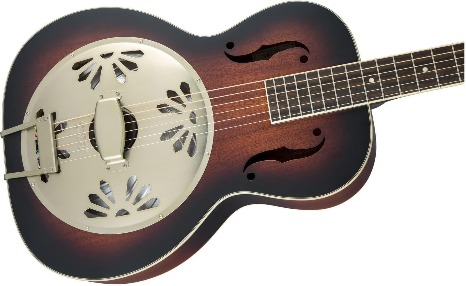 Gretsch G9240 Alligator Round-Neck, Mahogany Body Biscuit Cone Resonator Guitar - 2-Color Sunburst