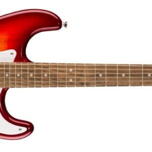 Squier Squier Sonic Stratocaster, White Pickguard - Sienna Sunburst