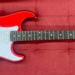 Tokai TOK-AST-101R-CAR SSS-style Guitar, Alder Body, Rosewood Fretboard – Candy Apple Red w/ Bag
