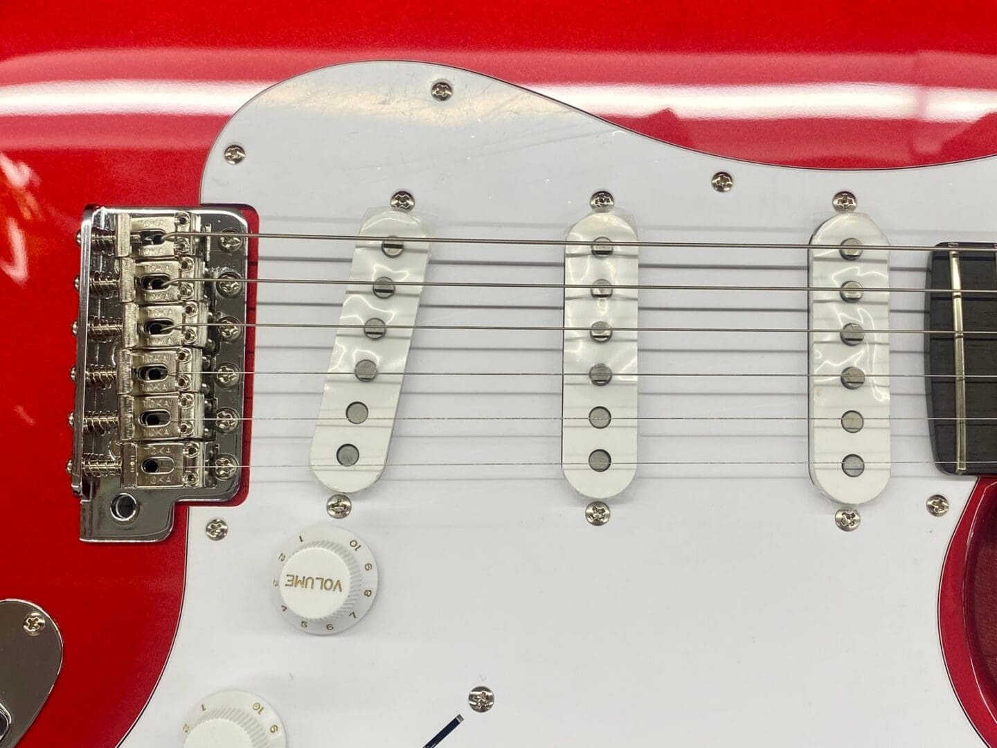 Tokai TOK-AST-101R-CAR SSS-style Guitar, Alder Body, Rosewood Fretboard - Candy Apple Red w/ Bag - Image 13