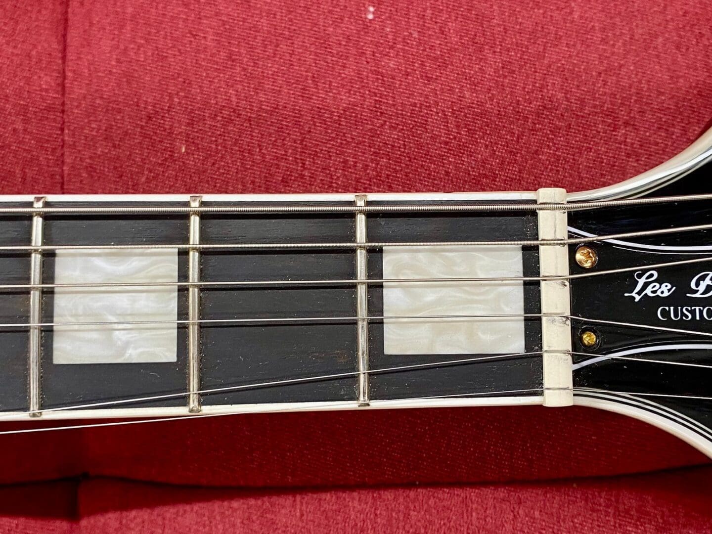 Epiphone Les Paul Custom P-90 Electric Guitar 2023 - Ebony - Image 19