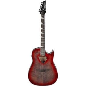 Ibanez Altstar ALT50FA Acoustic-electric Guitar - Red Doom Burst