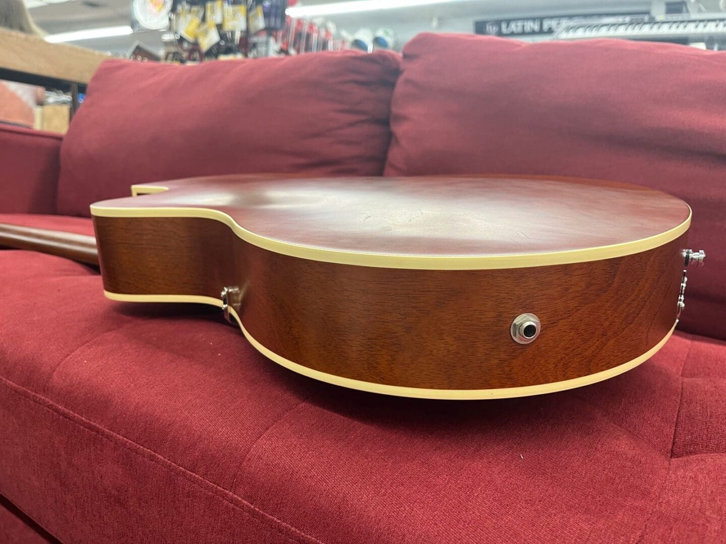 Godin 5th Avenue CW Kingpin II HB Hollow Body Guitar - Cognac Burst - Image 16