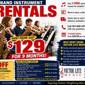 Band Instrument Rentals 2026