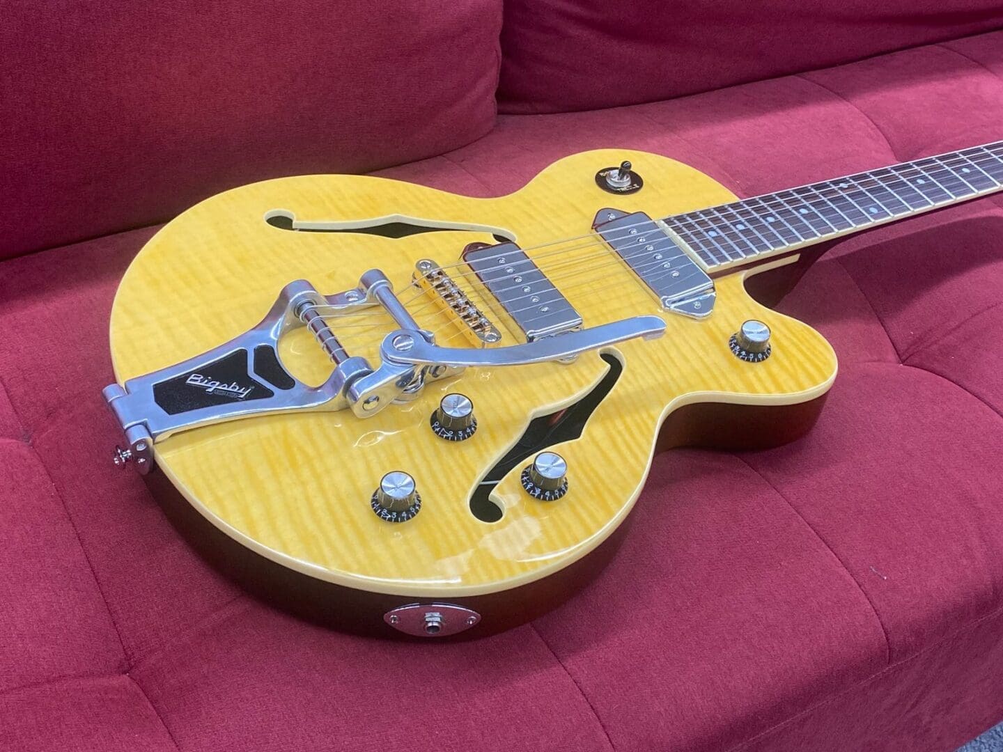 Epiphone Wildkat Electric Guitar 2003 - Antique Natural MIK - Image 12