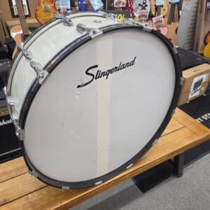 Slingerland Marching Bass Drum 28x10 - White Marine Pearl - Local Pickup Only!!!