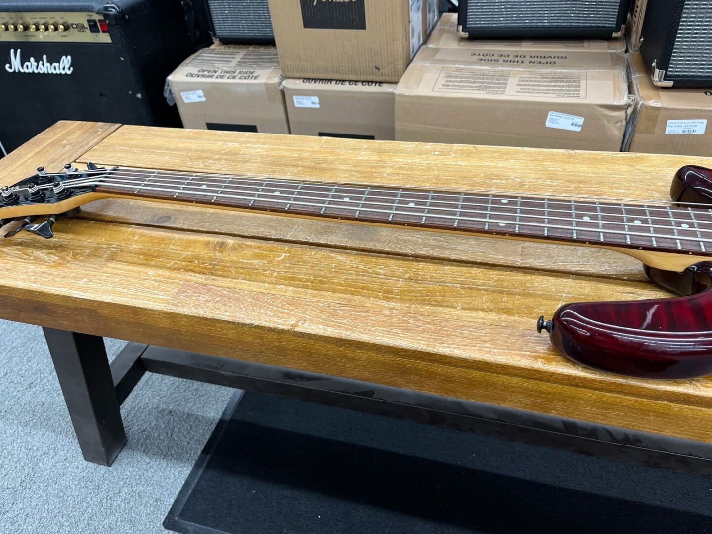 Spector Legend 5 Standard MIK - Black Cherry - Image 3
