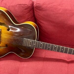 Silvertone H708 by Harmony Acoustic Archtop Guitar 1947 - Sunburst