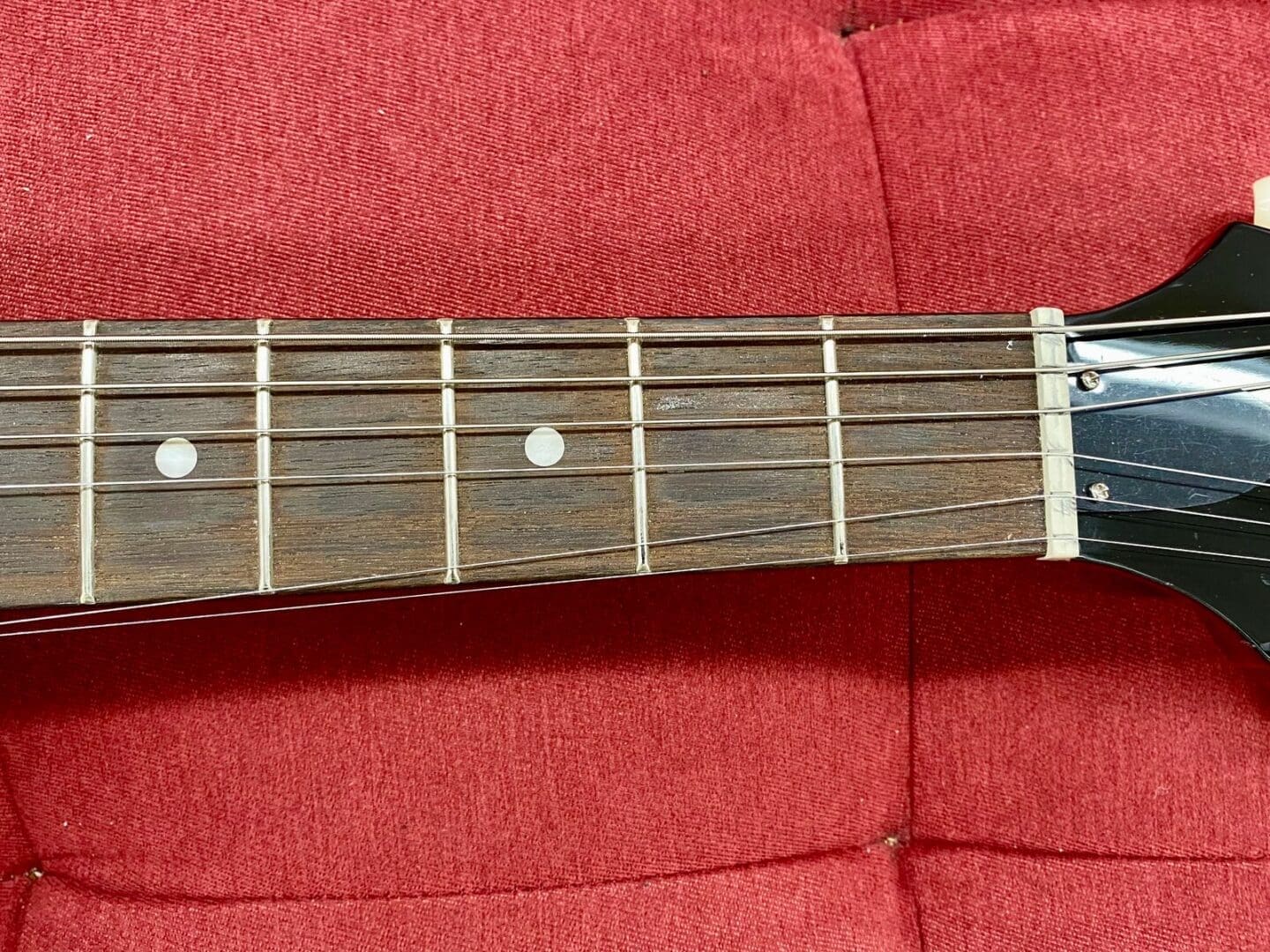 Epiphone Wilshire P-90s Electric Guitar 2021 - Cherry - Image 5