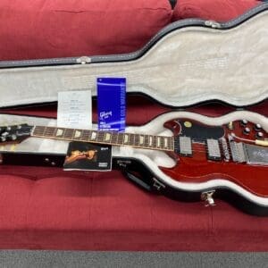 Gibson SG Original Electric Guitar 2013 - Heritage Cherry w/ Maestro Vibrola
