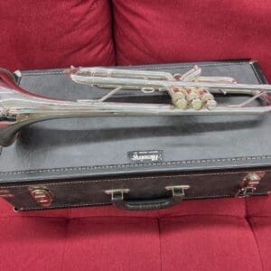 Blessing trumpet ML-1 1983-84 - Silver intermediate to pro horn