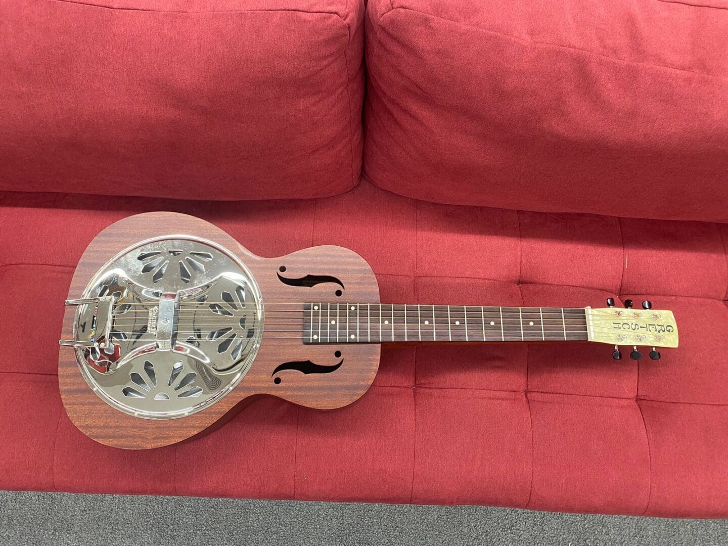 Gretsch G9210 Boxcar Square-Neck Resonator Guitar - Natural Mahogany