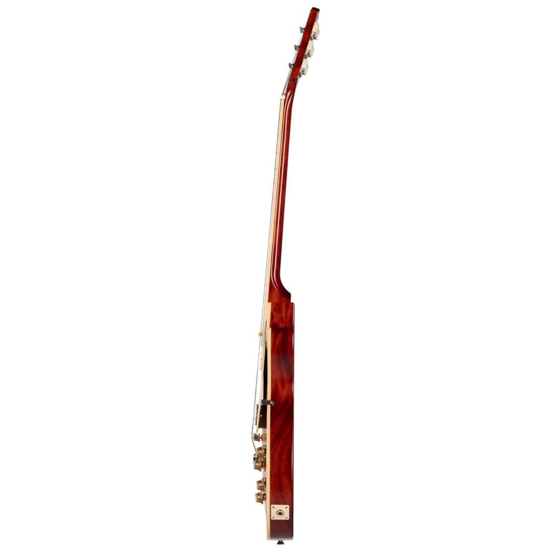 Epiphone "Inspired by Gibson Custom" '59 Les Paul Standard with Case - Deep Cherry Sunburst w/Case - Image 7