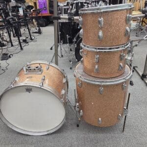 Slingerland 4-piece Drum Set 1966 - Gold Sparkle Local Pickup Only!!!